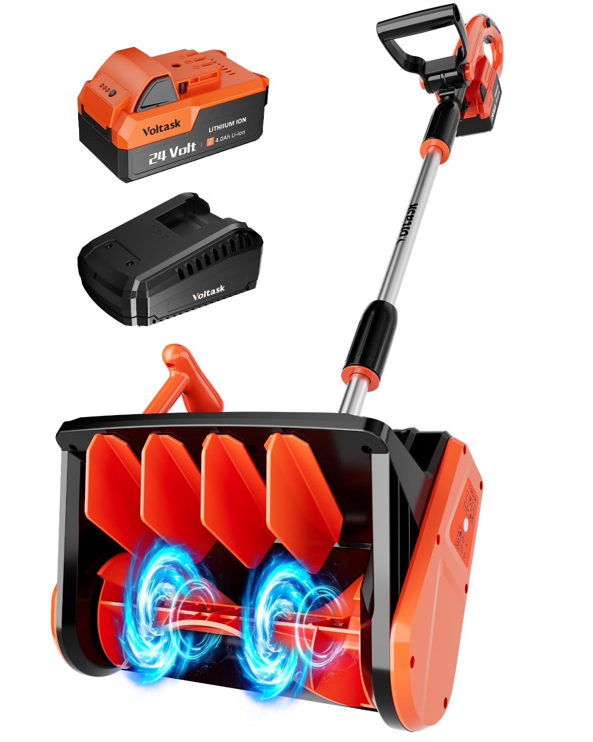 VOLTASK Cordless Snow Shovel