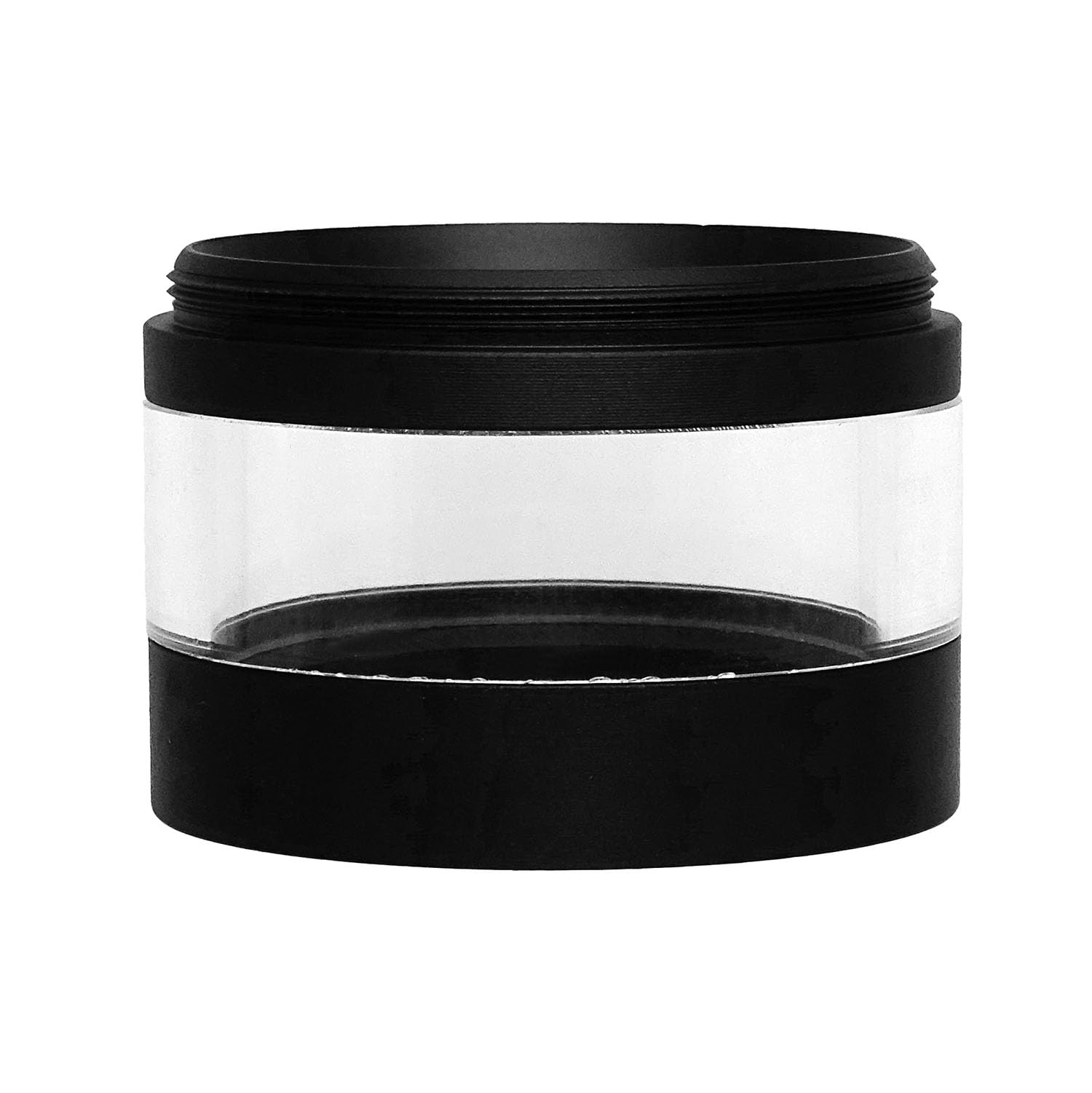 Headchef Vision 5 Piece Metal Herb Spices 55mm Grinder with Extra Storage, Super Sharp Teeth, Sifter and Magnetic Top (Pitch Black) - Image 3