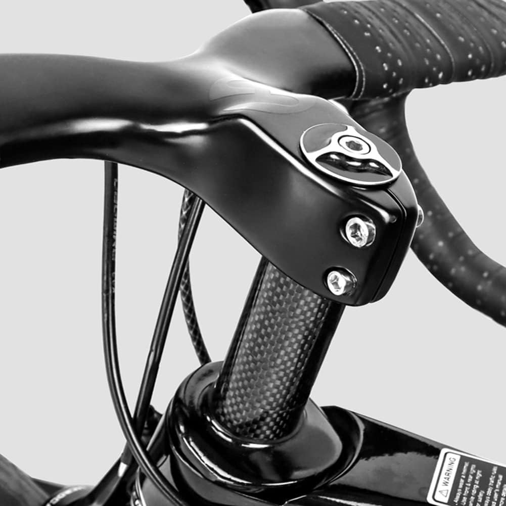 Mountain Bike Handlebar Stem Washer Ring Carbon Fiber Headset Fork Spacers Bicycle Front Fork Accessories for Bikes(20mm)