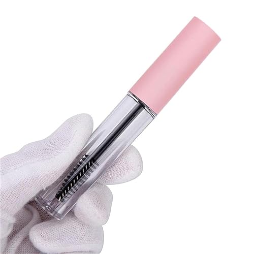 Miniatura 7 de Tubo de rímel vacío y vidrio de varita, 3 piezas de tubo de rímel vacío de 0.3 onzas líquidas y varita, tubo de rímel vacío, tubo delineador de ojos