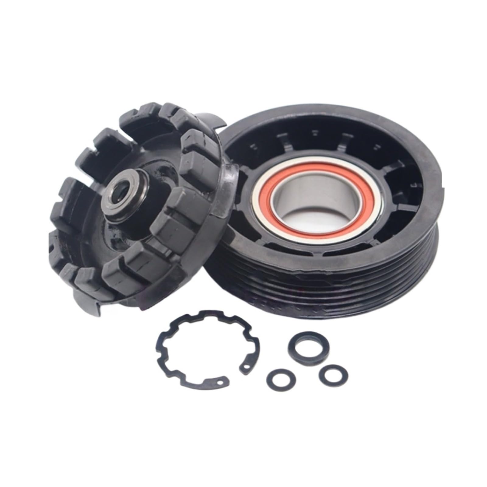 AC Compressor Clutch Kit Fit for Vw Amarok Transporter 7E0820803F 7E0820803 7E0820803H 7E0260803G 437100-7250 Auto 7SEU17C AC Compressor Clutch(AC Clutch)