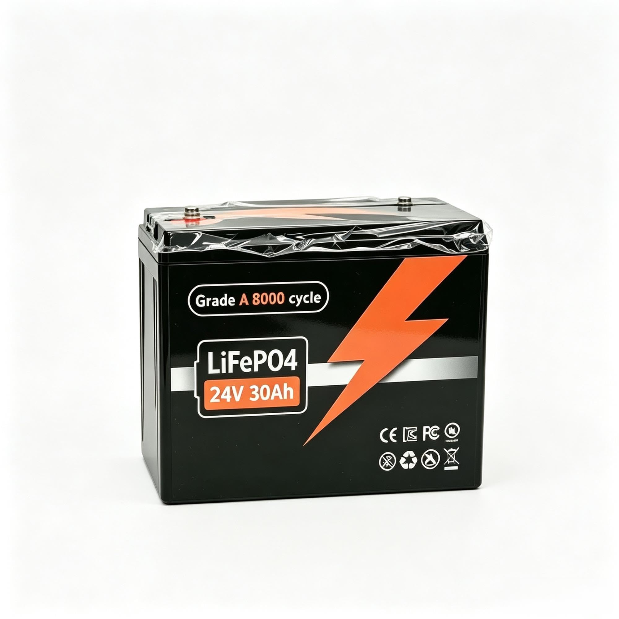 Batería LiFePO4 de 24V 20Ah-30Ah incorporada 30A BMS