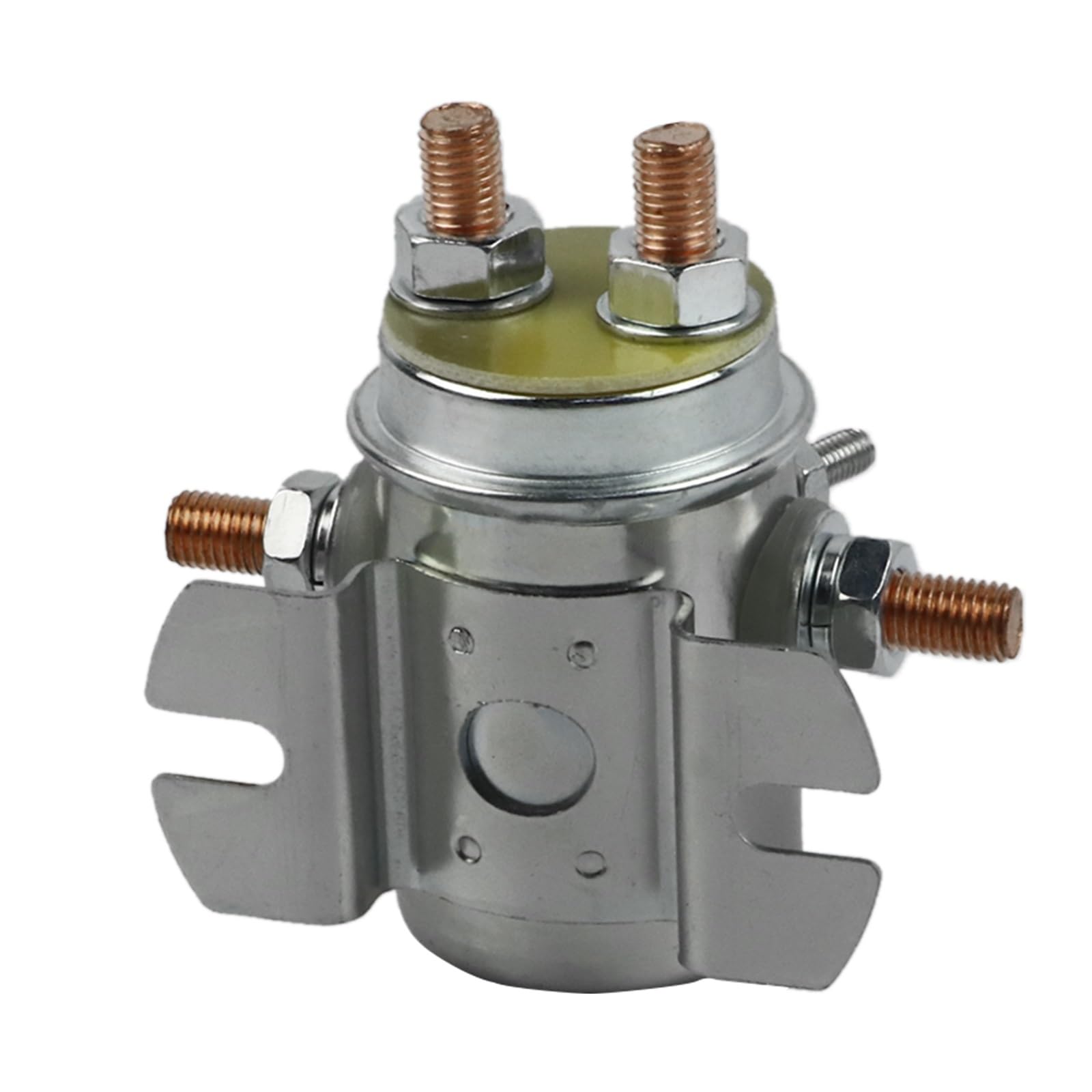 Relè Solenoide Di Avviamento CGEAMDY 12V Universale Per Moto E Auto - 8,5x8x7 Cm, Bobina In Rame, Alluminio Rivestito