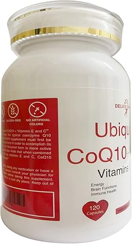Miniatura 4 de Ubiquinol CoQ10 con vitamina E y vitamina C, 120 cápsulas