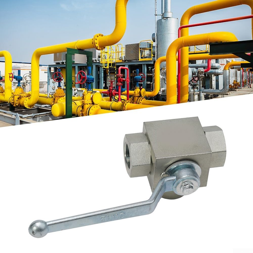 Valvola a sfera idraulica ad alta pressione 7250 PSI Acciaio (NPT 3-4")