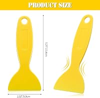 Mudder 12 db-os 3D Nyomtató Spatula Készlet - Műanyag Kaparó Eszköz Légbuborék Eltávolításhoz, Gyantához, Vinyl Fóliához, Gletteléshez - Fek 6
