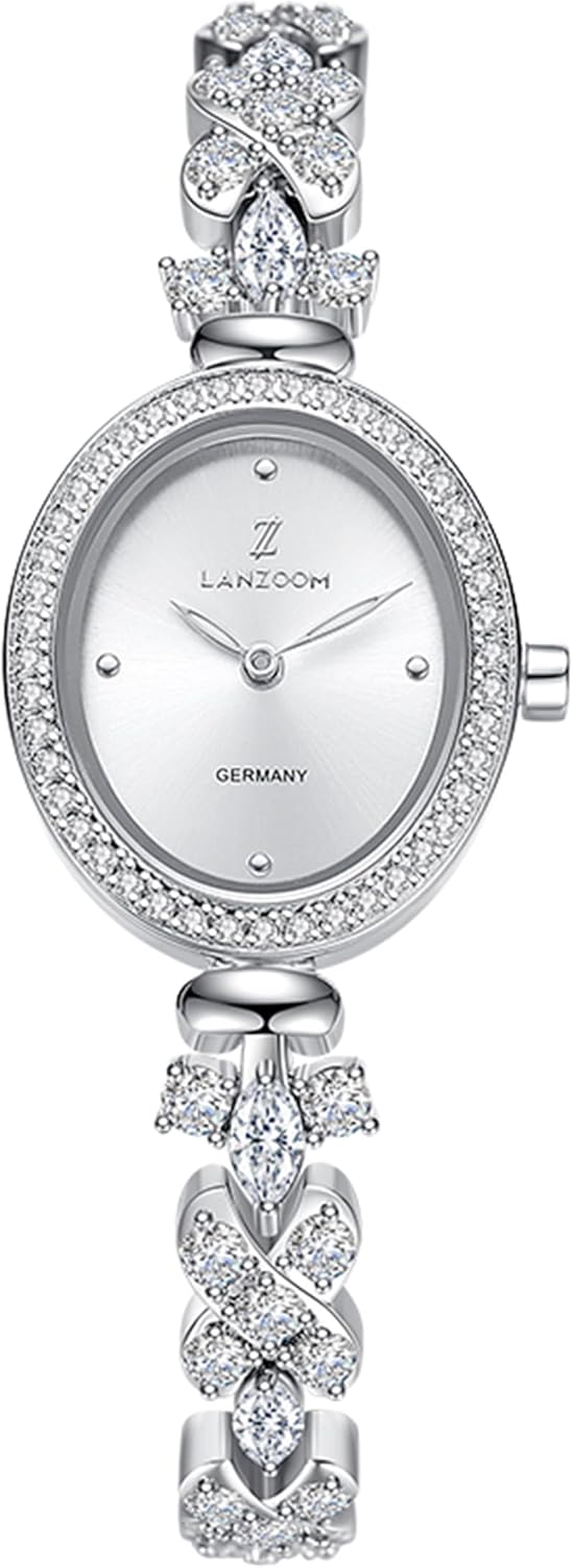 LANZOOM Retro Women's Quartz Watch - Stainless Steel case,Gold Filled, Ideal Gift for Holidays and Special Occasions.