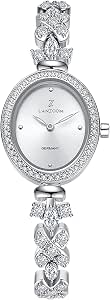 LANZOOM Retro Women's Quartz Watch - Stainless Steel Case, Gold Filled, Ideal Gift for Holidays and Special Occasions