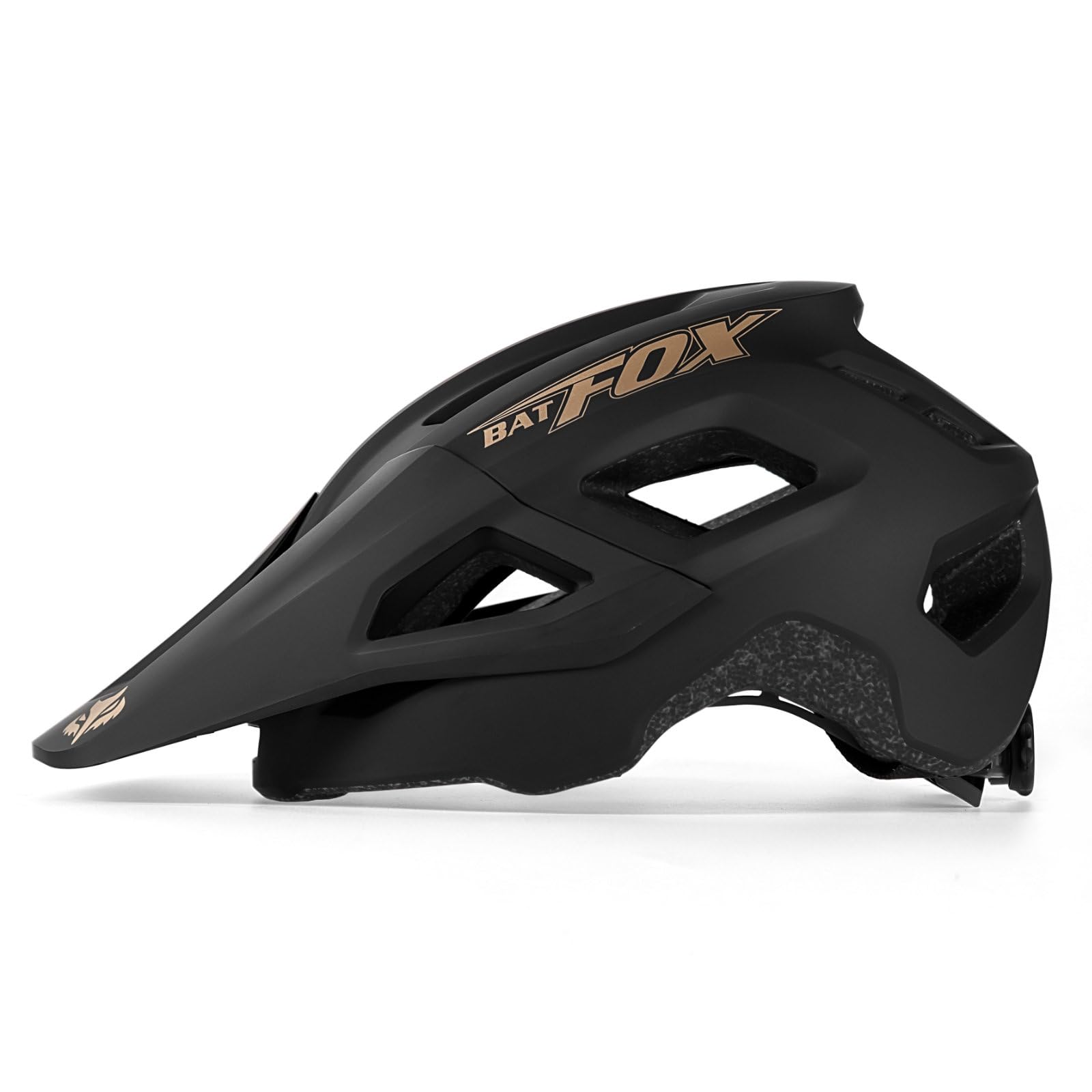 Casque de vélo Taille réglable 56-62cm Hommes Femmes Adultes VTT avec visière Amovible