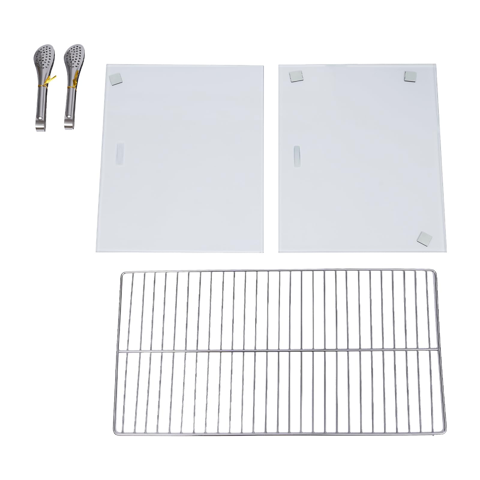 Vitrina para mantener el calor, 800 W, 4 pisos, calentador de alimentos, mostrador caliente de 30 – 85 °C, con 2 cuencos extraíbles y 2 luces indicadoras para cantinas, panaderías, cafeterías