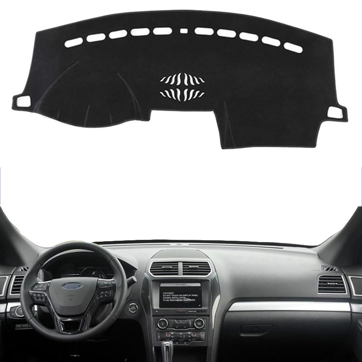 新品！2011～19yフォード・エクスプローラー ダッシュマット黒（BK