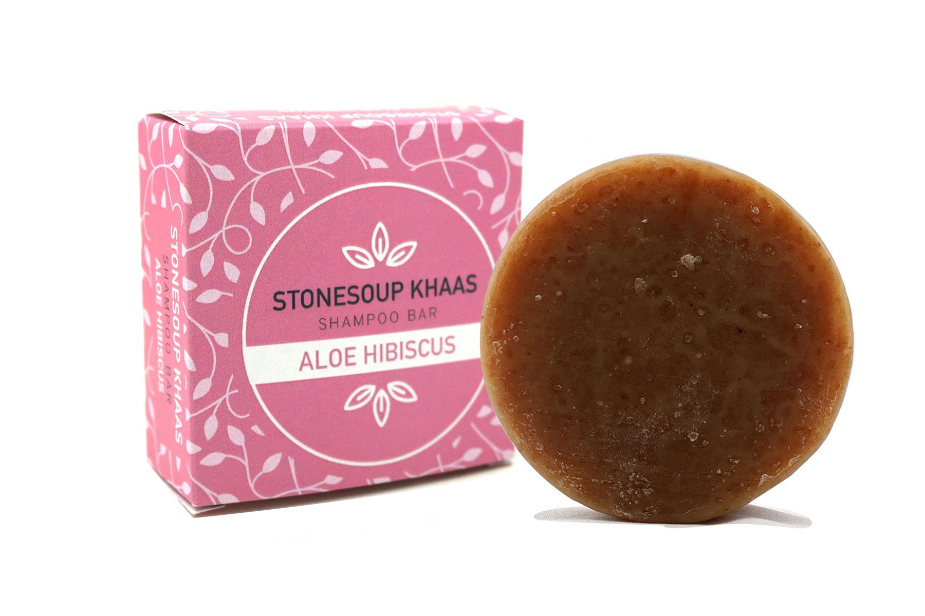 Stonesoup.in Khaas Shampoo Bar - Aloe Hibiscus, 100gm bar