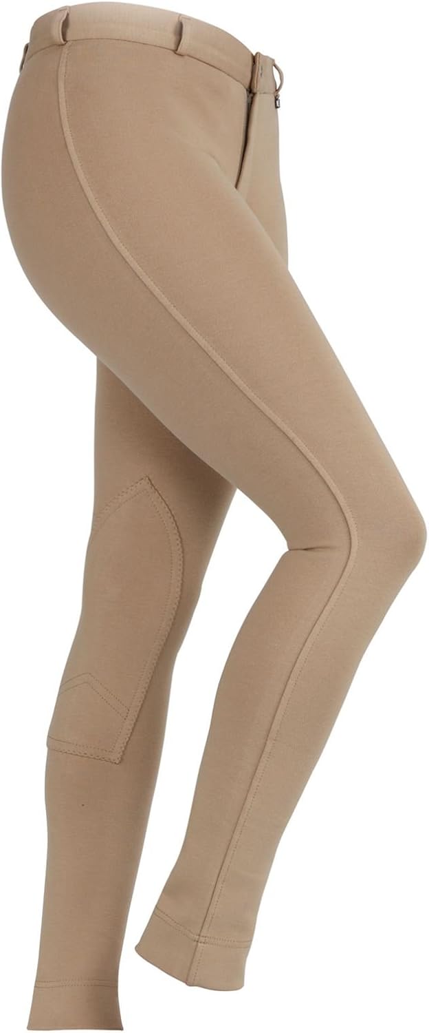 Shires Maids Saddlehugger Jodhpurs (Beige, 22) Sports