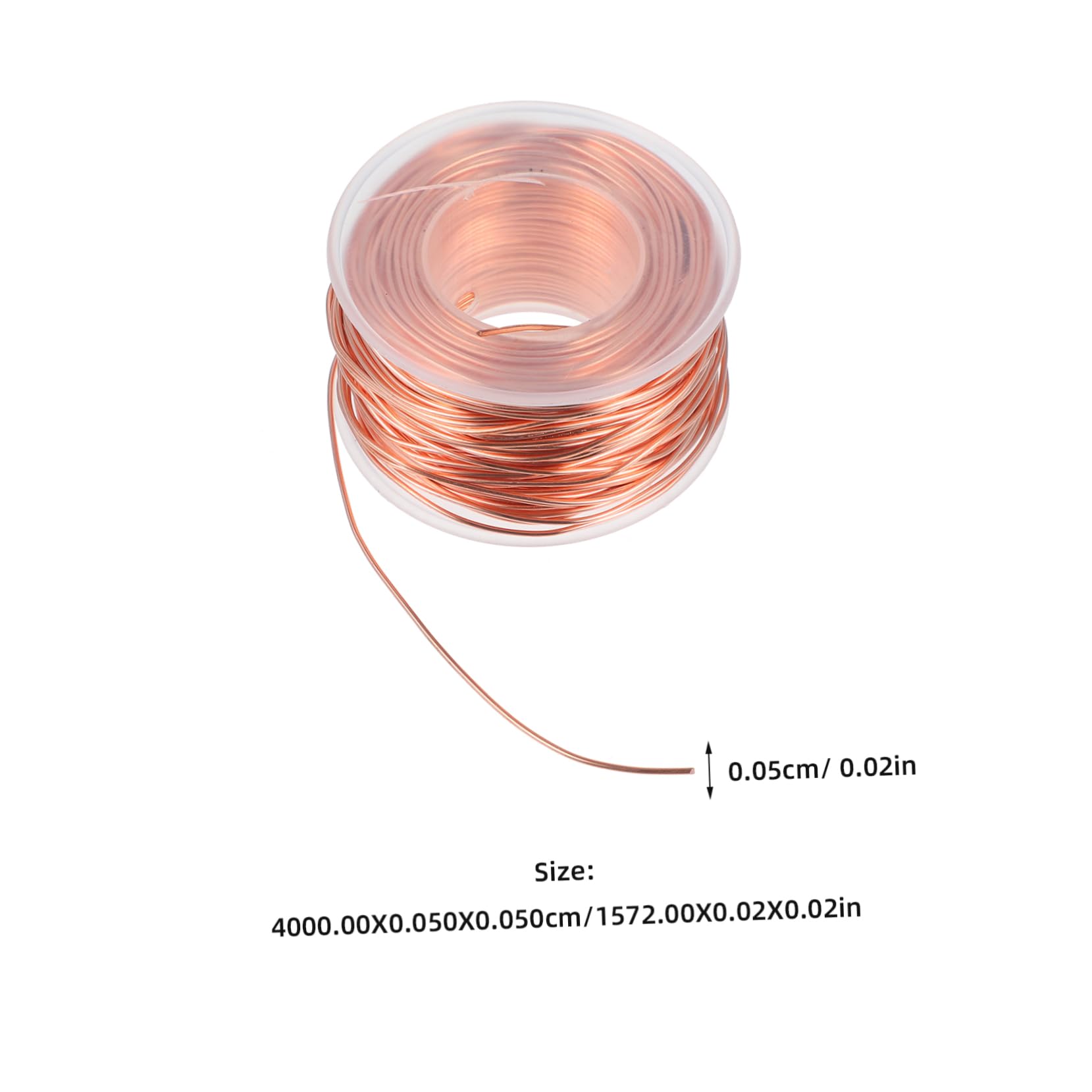 Cabilock 40M Pure Copper Wire for Gardening Antenna Crafts Thickness for Plant Support and Garden Projects