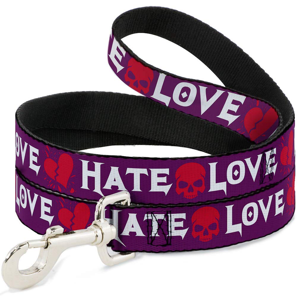 Laisse pour chien Buckle Down Dl-w31244 nylon violet fuchsia robuste