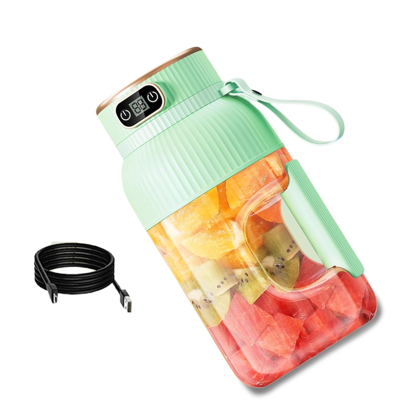 Elnwnnkc Portable Blenders Cup Juices Extractors Cup Juicing Juices Making Blenders Suitable for and Travel Portable