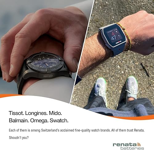 Miniatura 6 de Renata Batteries 319SR527SW - Batería de reloj con pila de botón (paquete de 5)