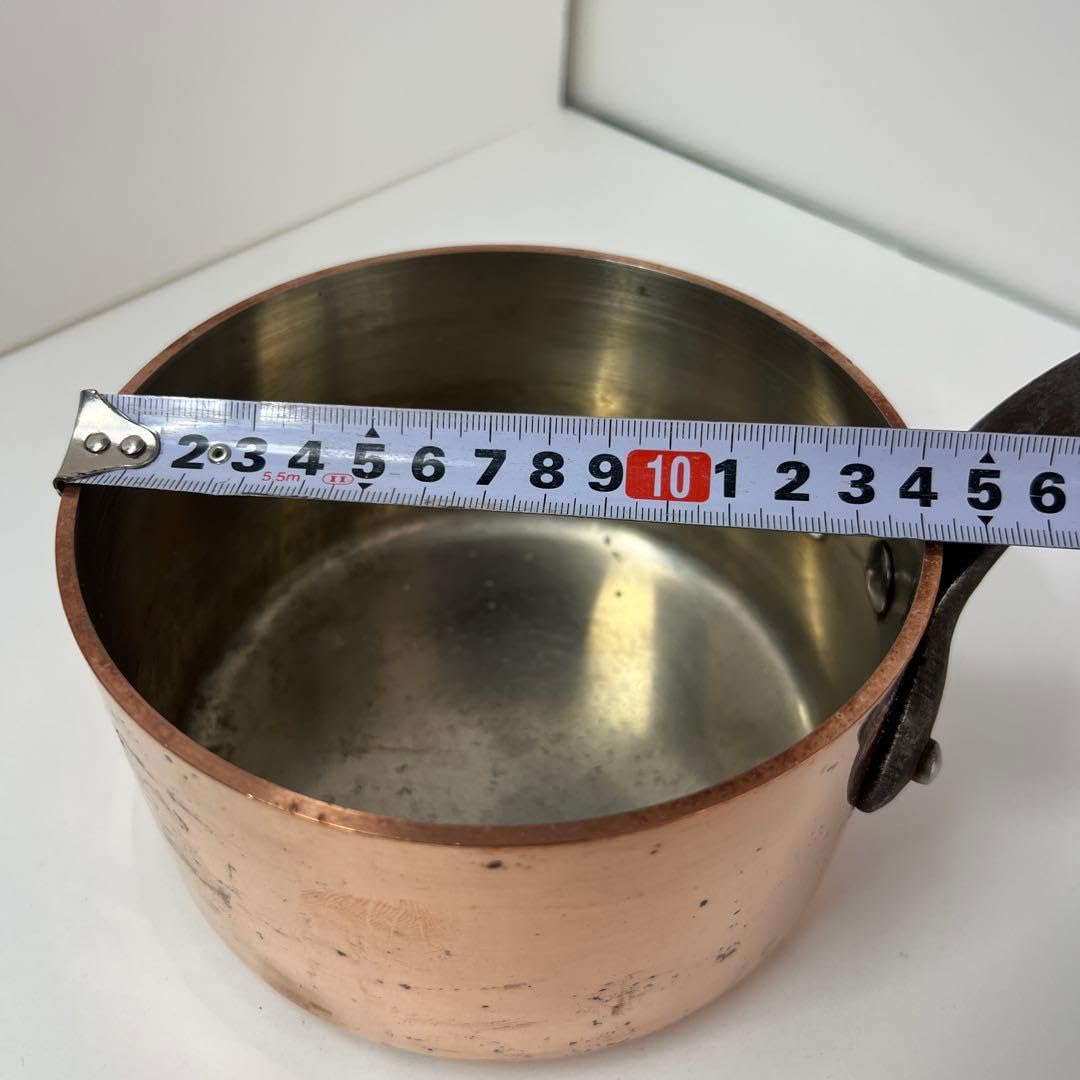 フランス製　銅製　ソースパン　14cm Amazon | フランス製 銅製 ソースパン 14cm 調理器具 鍋・グリル