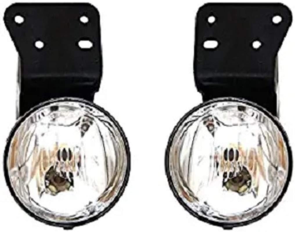 For 1999-2005 Pontiac Grand AM Pair Fog Lights Driver and Passenger Side GM2592111 GM2593111 | replaces 22613882 22613881