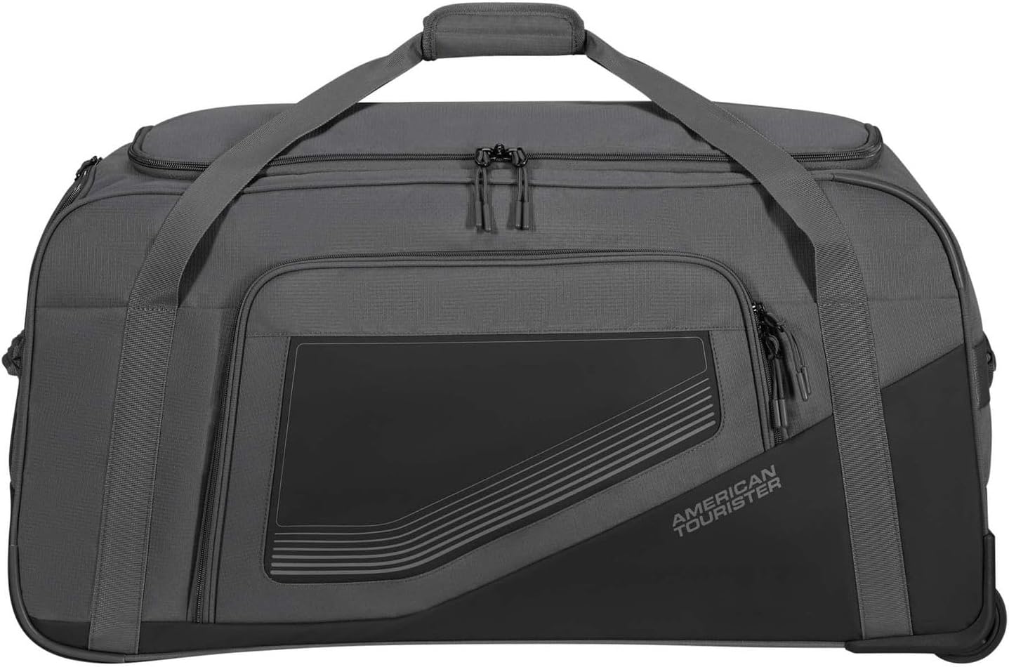 Borsa da viaggio American Tourister City Racer, nera, con ruote