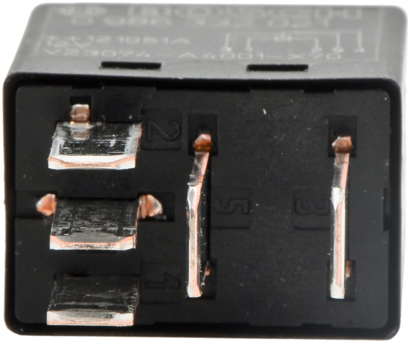 Bosch 0986332021 Mini Relay 12V 40A, IP5K4, Operating Temperature from -40 Degree to 125 Degree C, 5 Pin Relay
