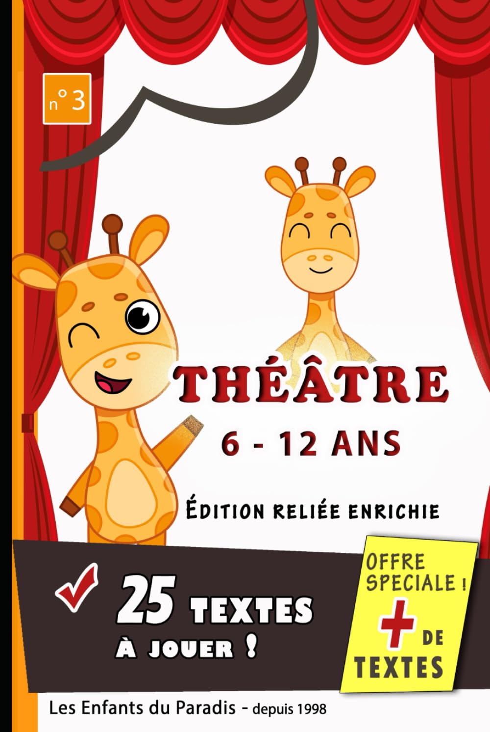Saynètes de théâtre pour enfants (6–12 ans) – Édition reliée enrichie: 25 textes courts, drôles et prêts à jouer – Édition enrichie sans droits d’auteur (SCÈNE JEUNESSE – Recueils de 8 à 12 ans)