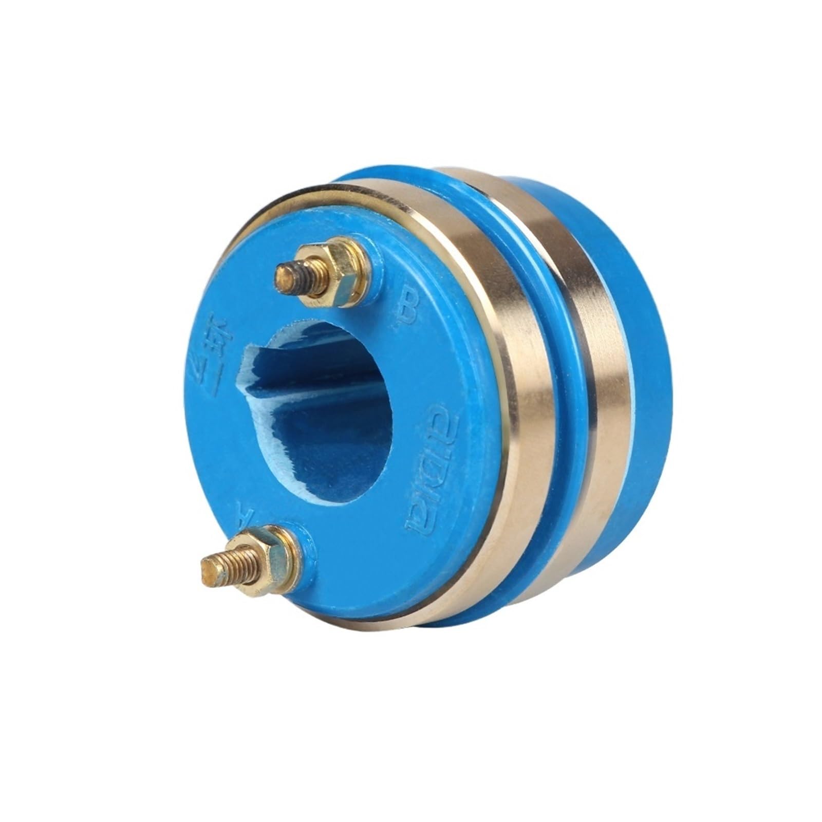 1 bague collectrice électrique à 2 voies 50 mm OD - Joints rotatifs - Type de brosse de carbone - Courant dans les machines d'emballage d'oreiller (20 x 50 x 34-2)