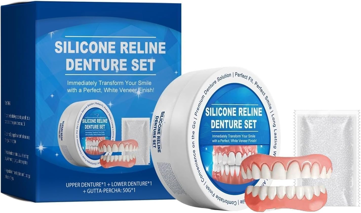 Dentier Silicone, Prothèse Dentaire Silicone Bikenda Pour Hommes Et Femmes