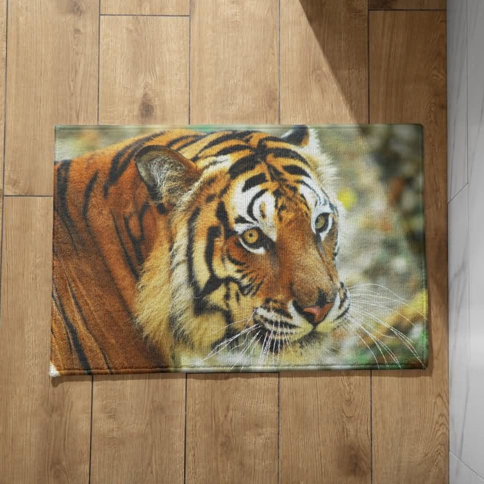 Alfombrillas decorativas antideslizantes Isdreem de algodón afelpado ligero para hogar