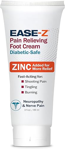 Crema para pies para aliviar el dolor de los diabéticos. Crema para el dolor extra fuerte que proporciona alivio del dolor a la neuropatía, reduce