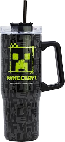 Minecraft XL - Taza térmica de acero inoxidable, 32 onzas