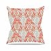 Kess InHouse ar2008aop03 18 x 45,7 "Amy Reber Barroco Naranja Patrón Cojín Manta de Exterior, Multicolor