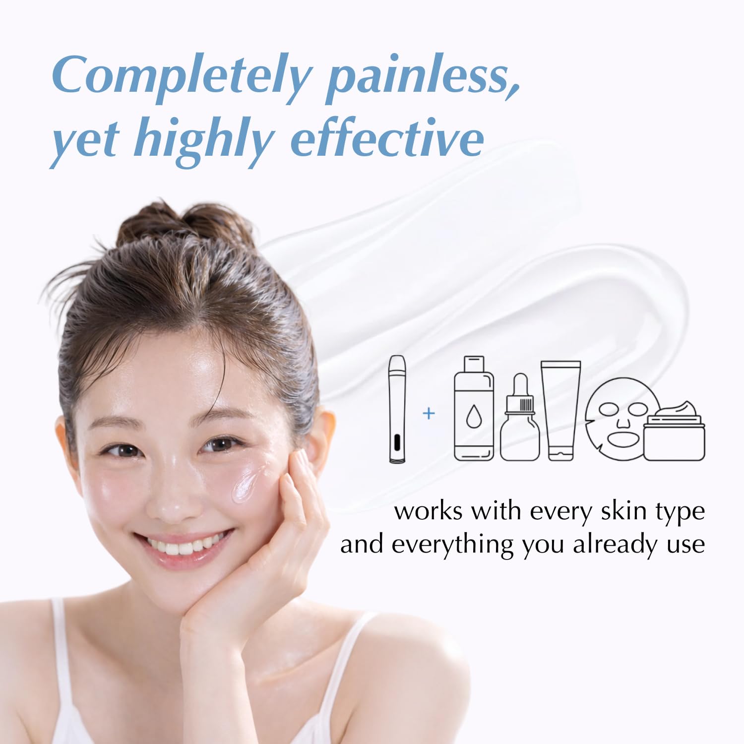 Amazon.com: glow.m Booster Sonic with Moisture Booster Gel 100g