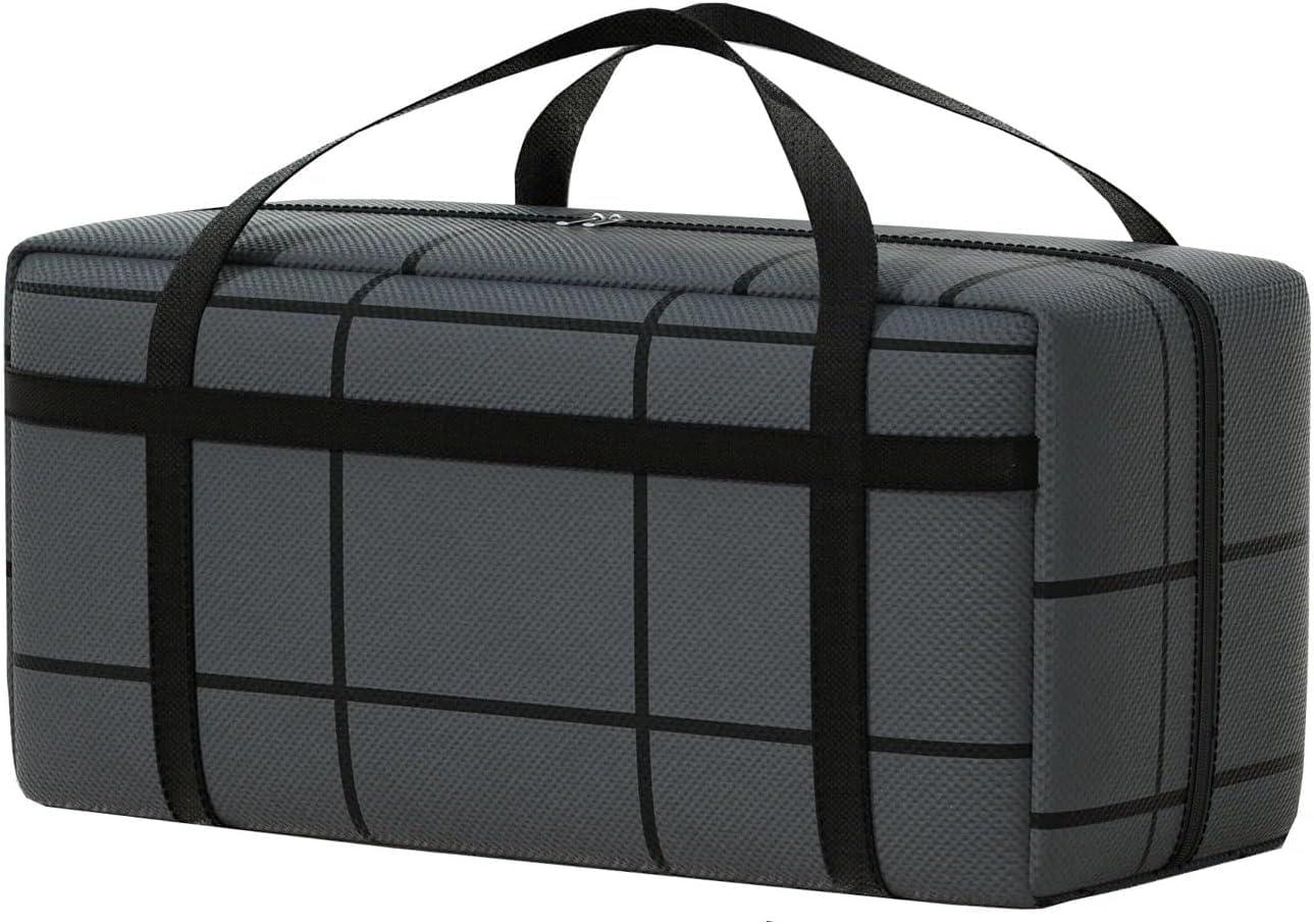 ZGHNASHUN Waterproof Bag Waterproof Storage Bags Large Capacity And Super Load-bearing Black Composite Material Bag, Dustproof And Moisture-proof With Zipper(90L)