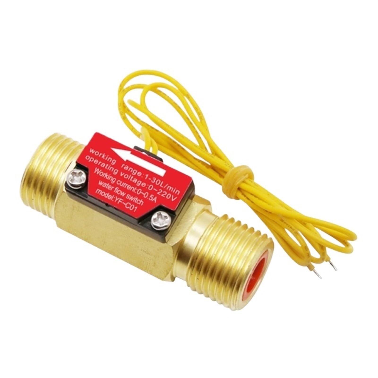 Flow Sensor Meter Digital Pipeline Water Flow DN20 Water Flow Switchs Flowmeter 1.5-50L/min Fluidmeter Water Flowmeter Counter Fluidmeter Easy Installation