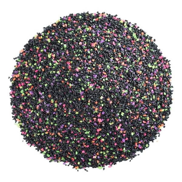 GloFish Aquarium Sand 5 Pounds, Black with Highlights, Complements Tanks and Décor, (AQ-78485) by GloFish - Image 2