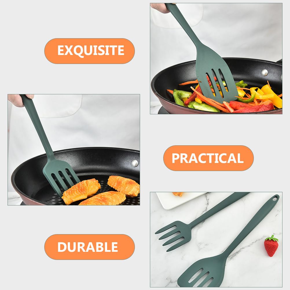 CALLARON Metallspatel Set – 2-teilig, Edelstahl Mit Holzgriff, Ideal Für Pfannkuchen, Burger, Steak & Grill