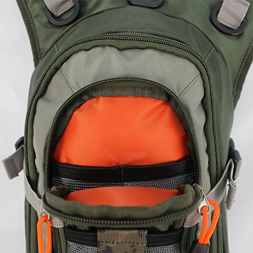 Kylebooker Fly Fishing Vest Pack Adjustable Fishing Backpack #TOP4