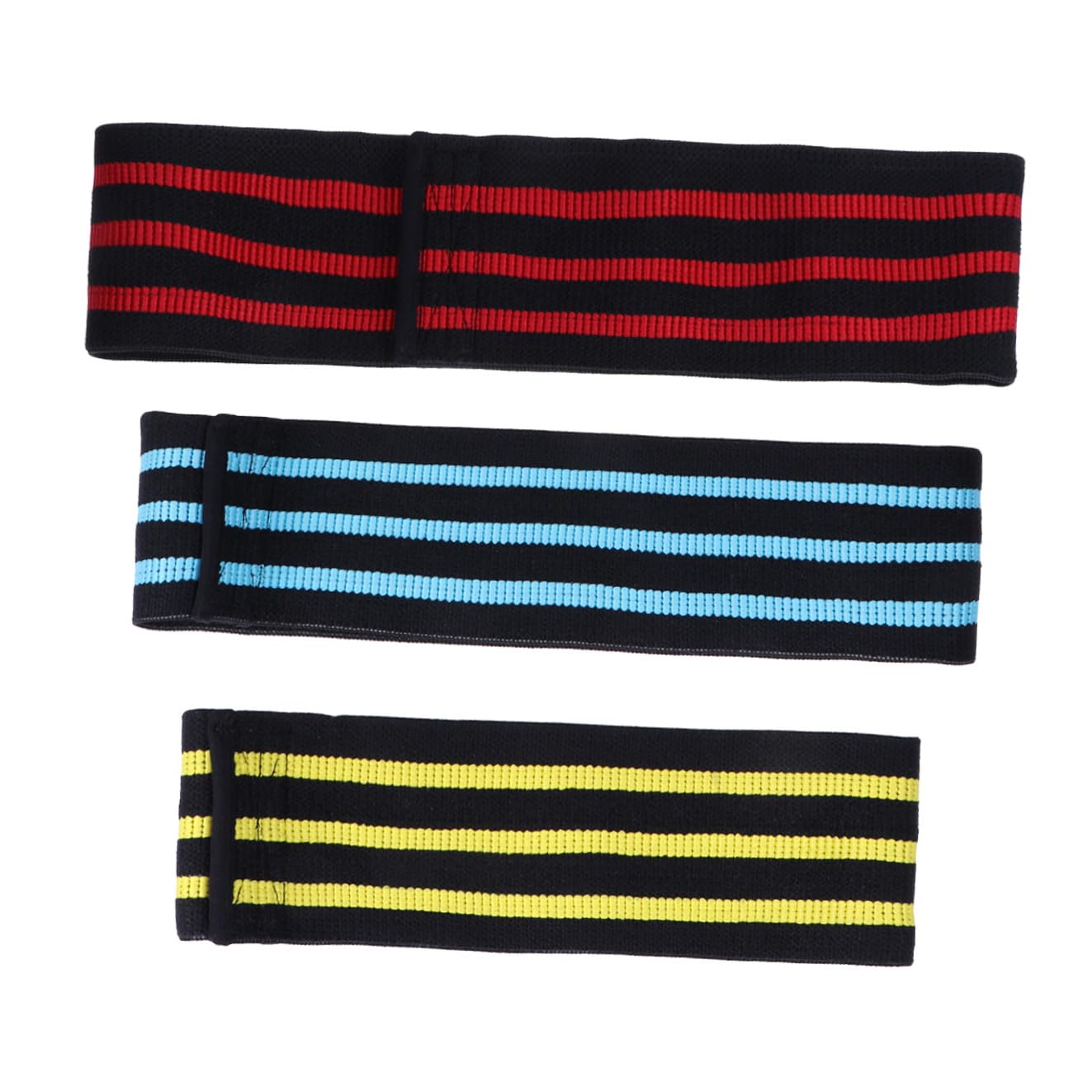 Yardwe 3pezzi Fasce Elastiche Per Esercizi Band Per Glutei e Fianchi Colori Casual Adatte Per Allenamenti Casa e Palestra s