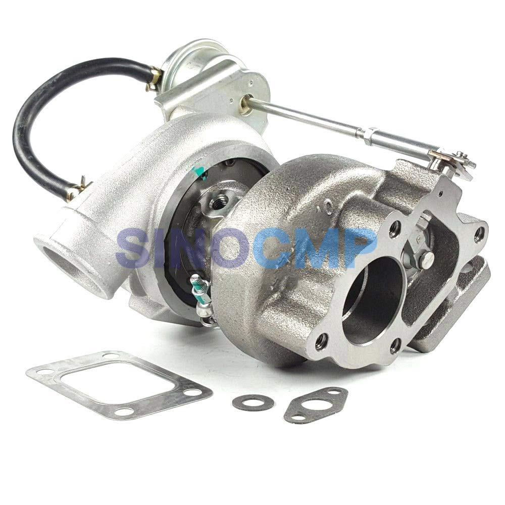 Turbocompressore 49377-01600 Turbo - SINOCMP TD04-10T turbocompressore per l'escavatore di Komastu PC130-7 4BT3.3, 3 mesi di garanzia