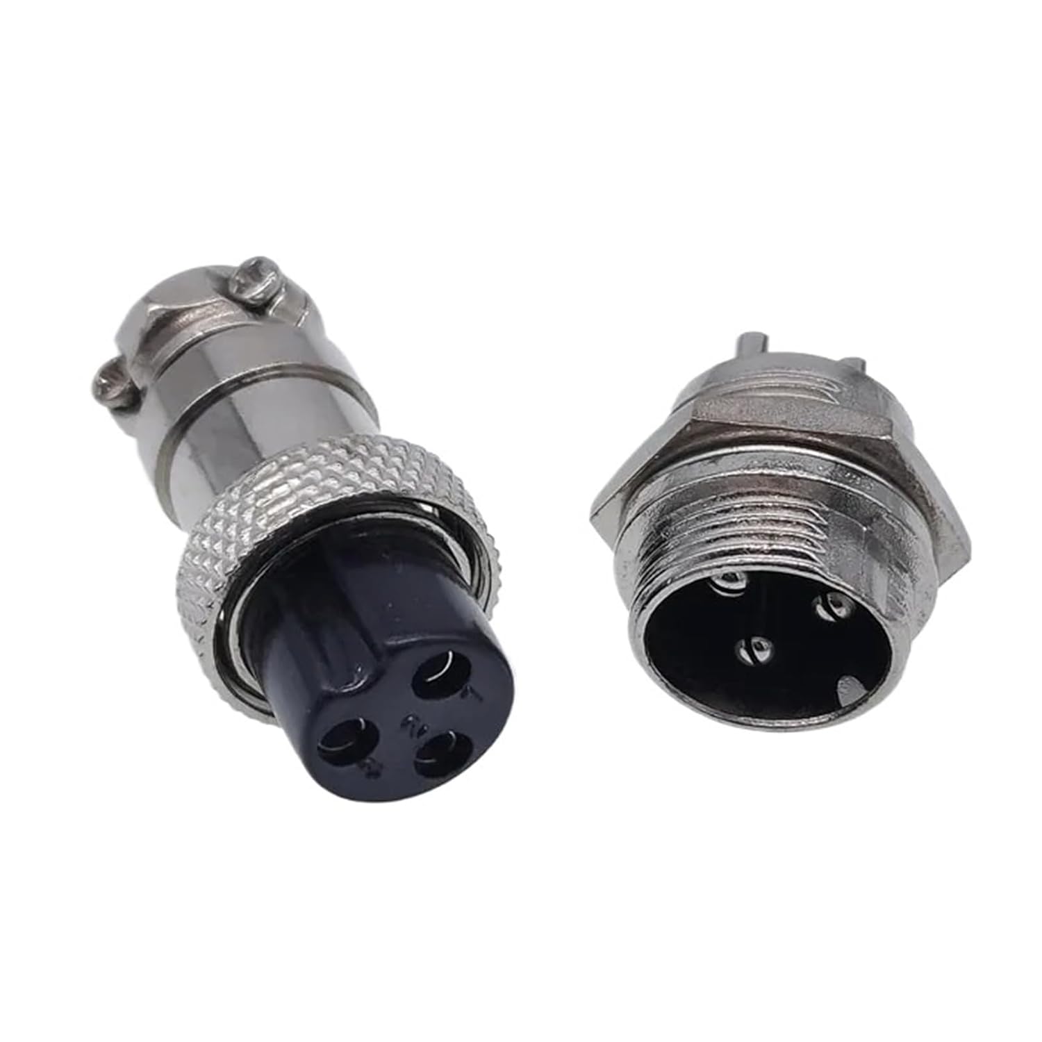 10 pairs of female and male GX16 circular connectors 2-pin, 3-pin, 4-pin, 5-pin, 6-pin, 7-pin, 8-pin, 9-pin, 10-pin plugs and sockets(4P)