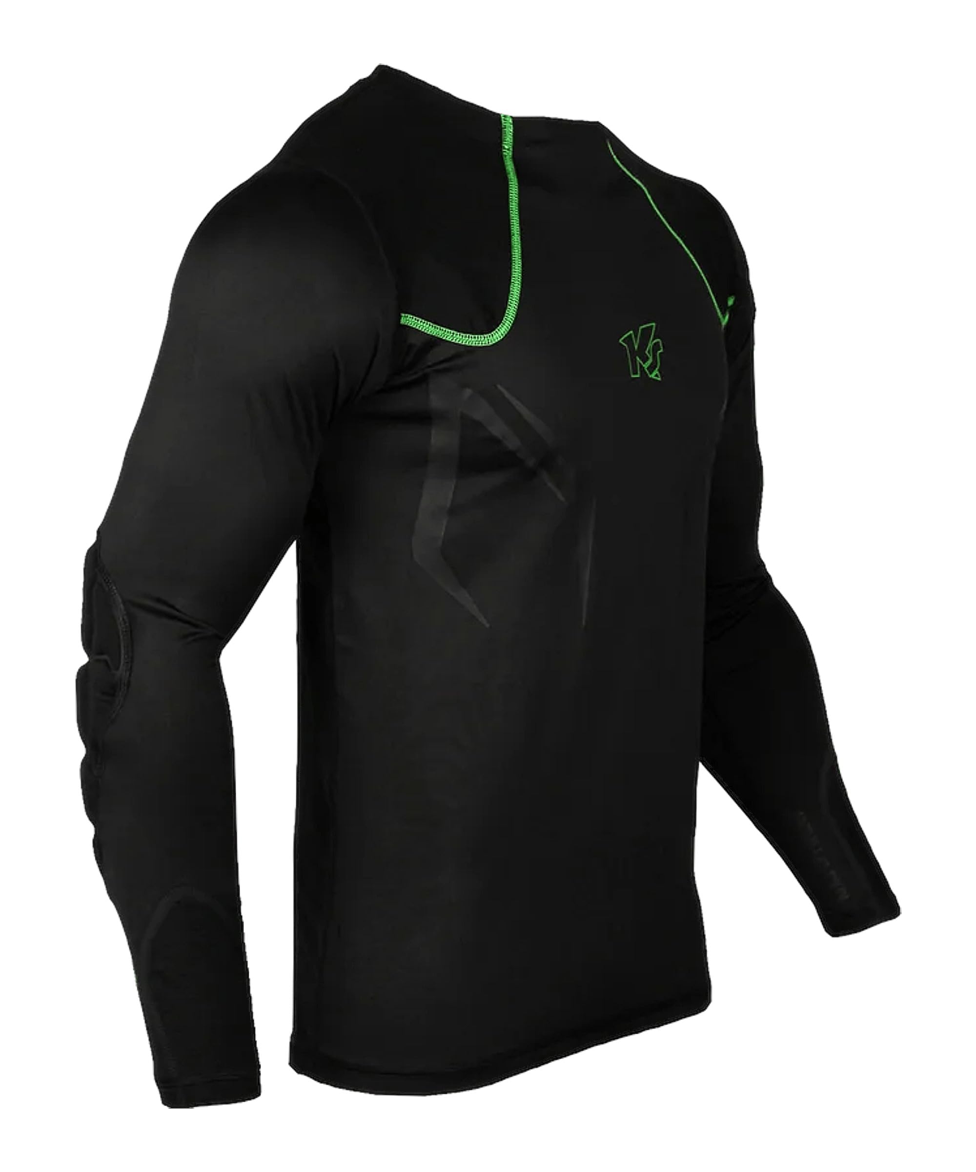KEEPERsport - Torwart Unterziehshirt gepolstert - langes Protektionsshirt für Torhüter Underwear - Größe: 128-XXL