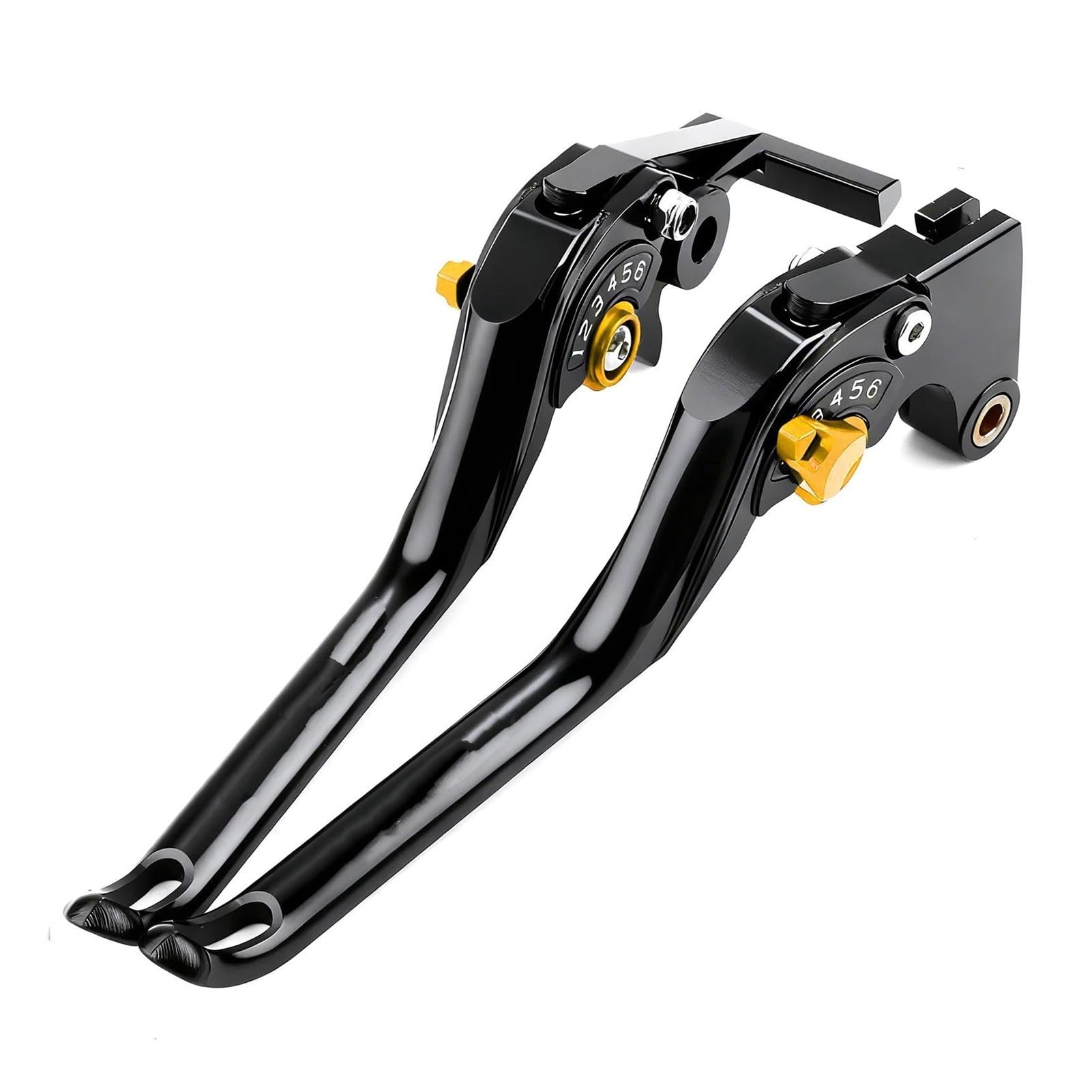 RVEVFBKBAL Motocycle Adjustable Brake Clutch Levers for TMAX530 TMAX560 TMAX 560 530 SX DX(Gold)