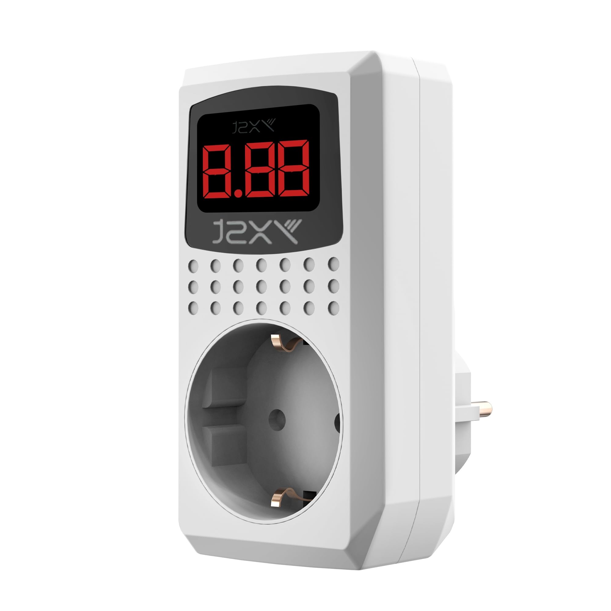Einschaltstrombegrenzer und Anlaufstrombegrenzer (140V-280V) – 230V 16A Schutzschalter Steckdose mit Überspannungsschutz & Steckdosenadapter für Schweißgeräte, Winkelschleifer