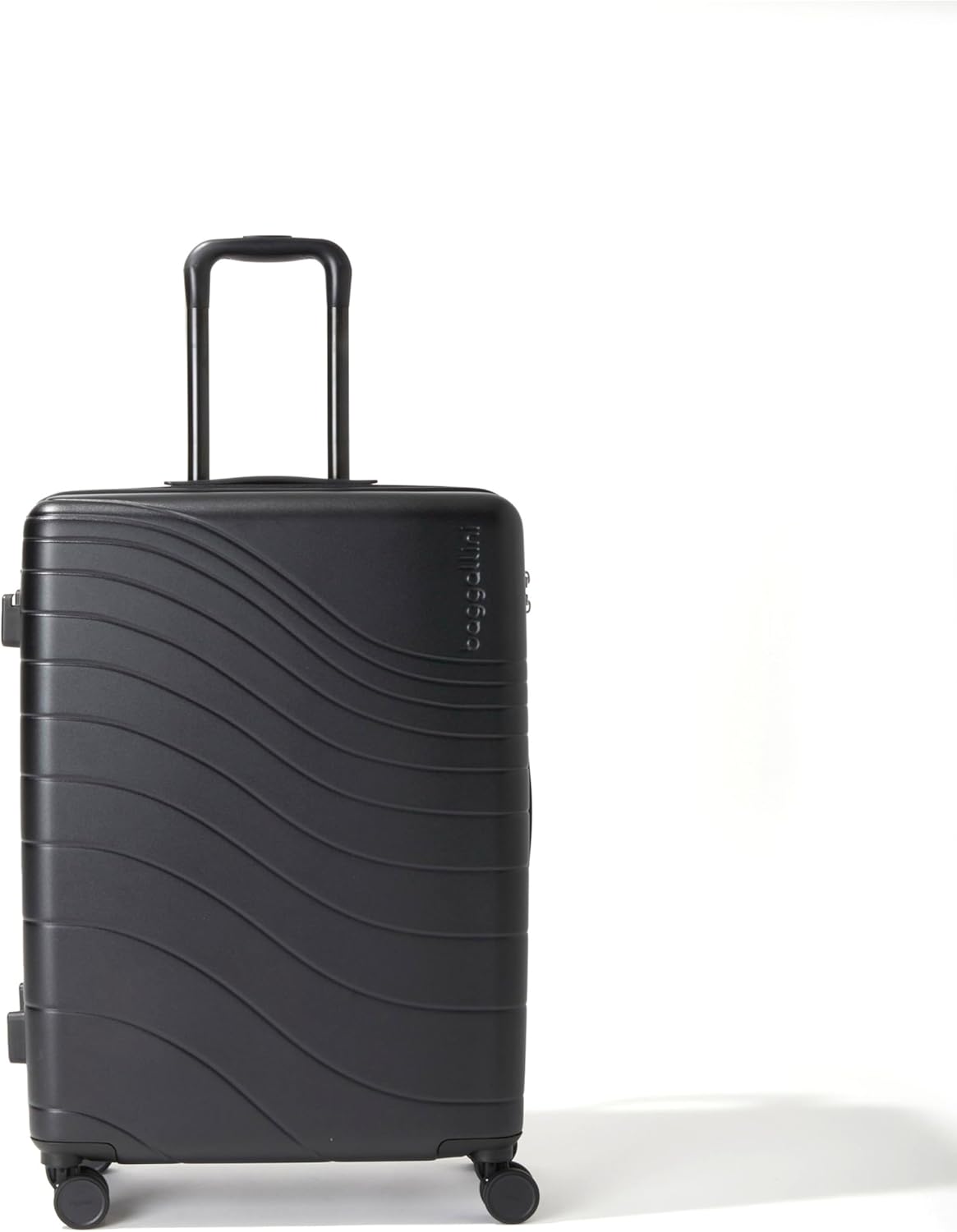 Baggallini Set Wave 26” 4 Wheel Hardside Luggage - Lightweight Suitcase with Wheels