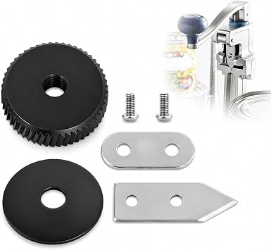 KT1100 Blade and Gear Kit Compatible with Edlund Commercial Can Opener | Can Opener Replacement Parts, Knife and Gear Set, Restores Cutting Performance, Commercial Kitchen Repair, Maintenance