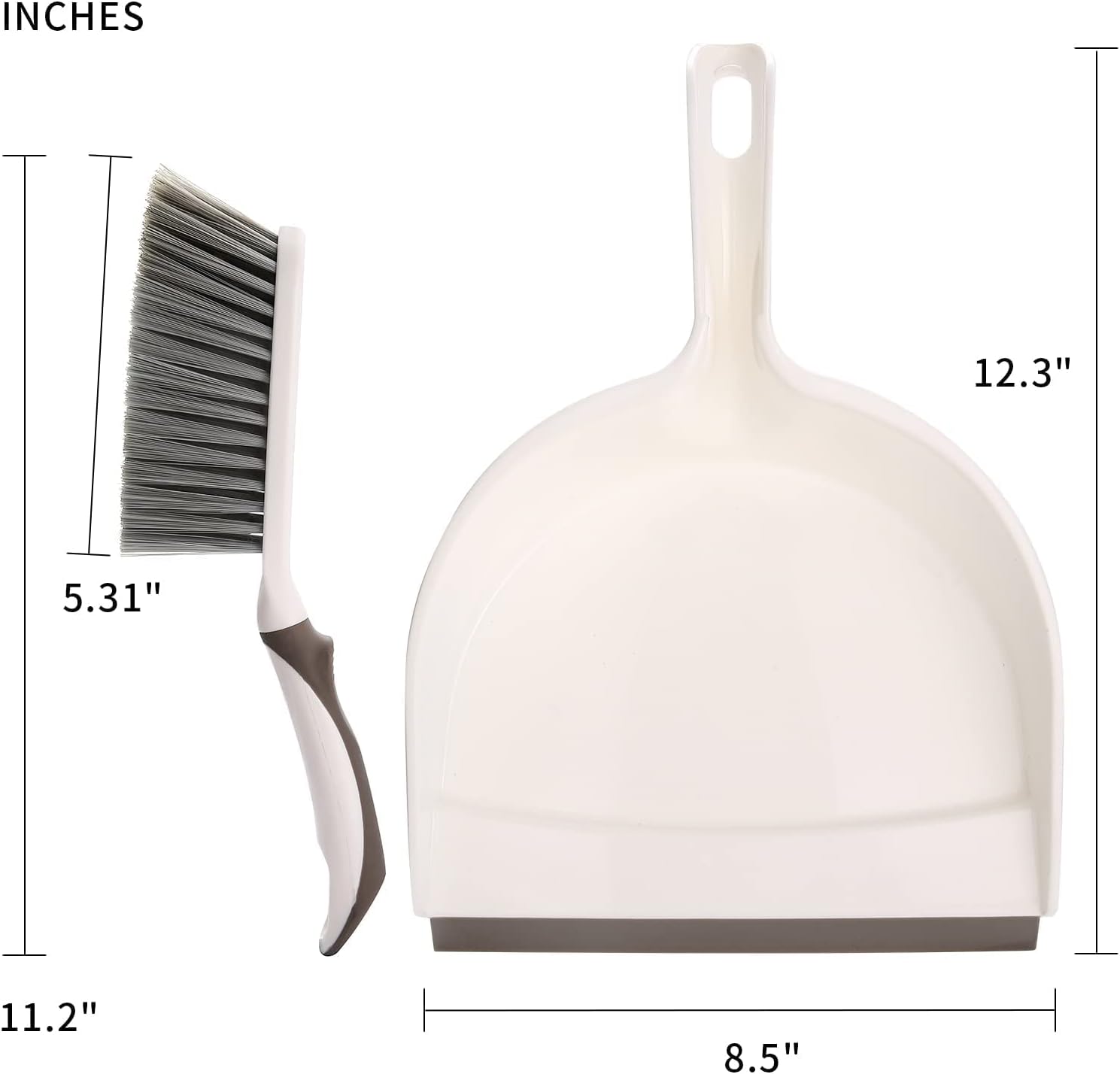 Dustpan and Brush Set, Mini Broom and Dustpan Set, Hand Broom and Dustpan Set, 4200+ Instagram Likes, Heavy Duty, for Keyboard, Sofa, Floor use, Pet, Desk : Health & Household