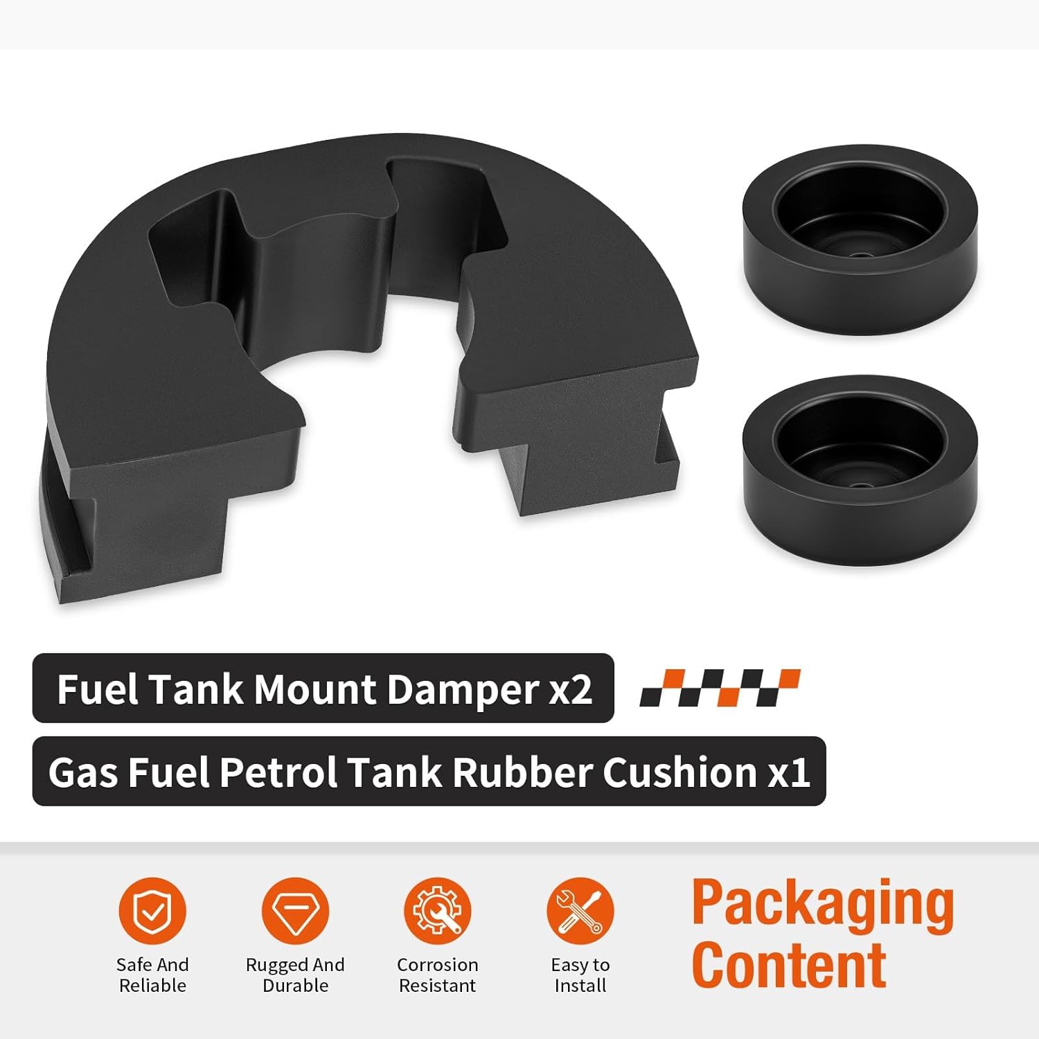 Gas Fuel Petrol Tank Rubber Cushion & Mount Damper For Yamaha GT1 GTMX GT80 YZ80 RD60 MX80 DT80 1973-1982 353-24182-00-00