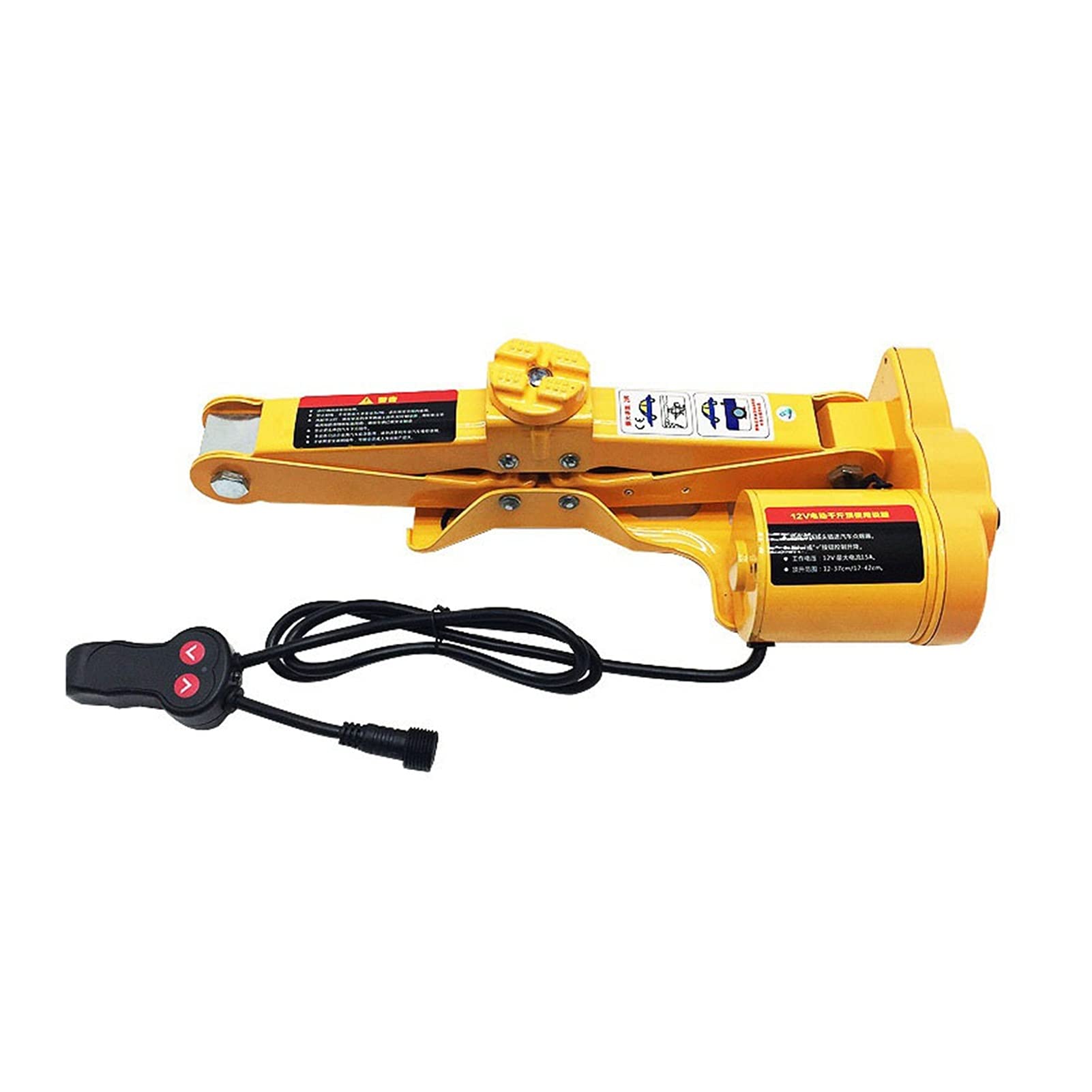 Elektryczny podnośnik samochodowy, 2 ton Duży Uduszek Drut Control Elektryczny Jack Ręczny Klucz Mechaniczny Zdalne sterowanie Gmin