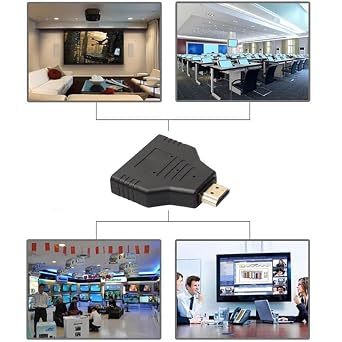 Lunatic 4744 2 Port Hdmi Çoklayıcı Splitter Switch Ekran Çoğaltıcı